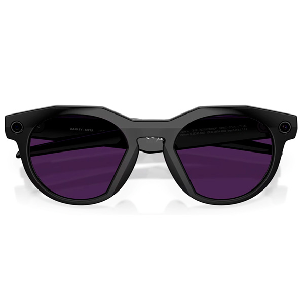 Умные очки Oakley Meta HSTN 0W8002 корпус "Глянцевый, черный", линзы "Аметистовые, фотохромные" — изображение 3