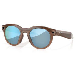 Умные очки Oakley Meta HSTN 0W8002 корпус "Прозрачный, коричневый", линзы "Deep Water, поляризационные"