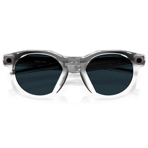 Умные очки Oakley Meta HSTN 0W8002 корпус "Прозрачный", линзы "Серые, фотохромные" — изображение 3