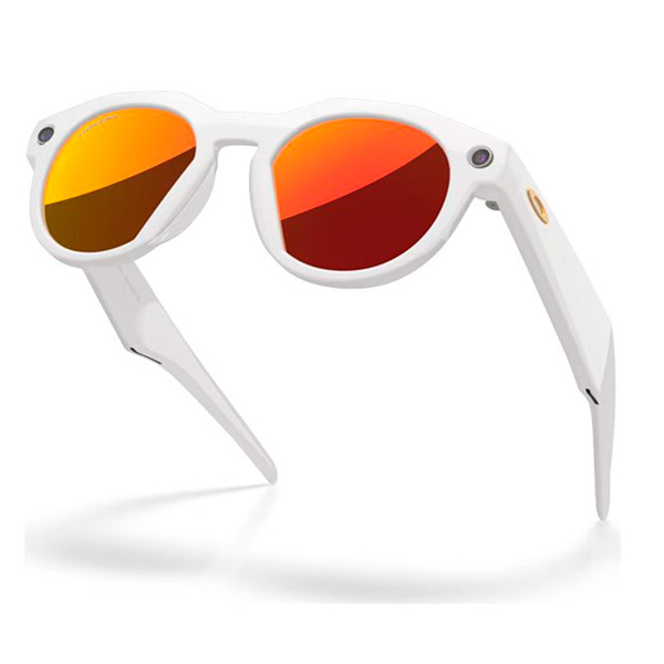 Умные очки Oakley Meta HSTN 0W8002 корпус "Теплый серый", линзы "Prizm, рубиновый"  (145-51) — изображение 5