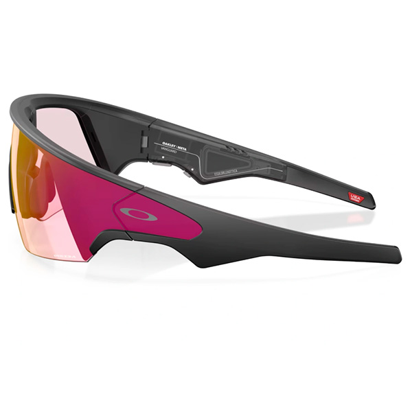 Умные очки Oakley Meta Vanguard 0W8001 корпус "Черный", линзы "Prizm, Коричневато-красные, фотохромные" — изображение 6