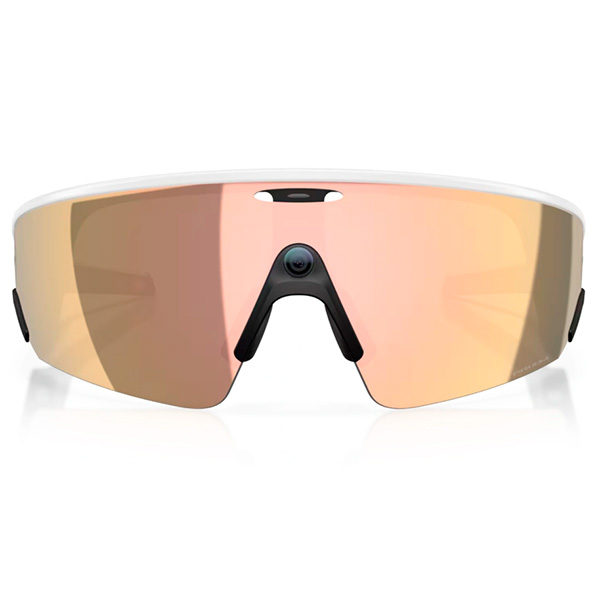 Умные очки Oakley Meta Vanguard 0W8001 корпус "Белый", линзы "Prizm, Розовое-золото" — изображение 3