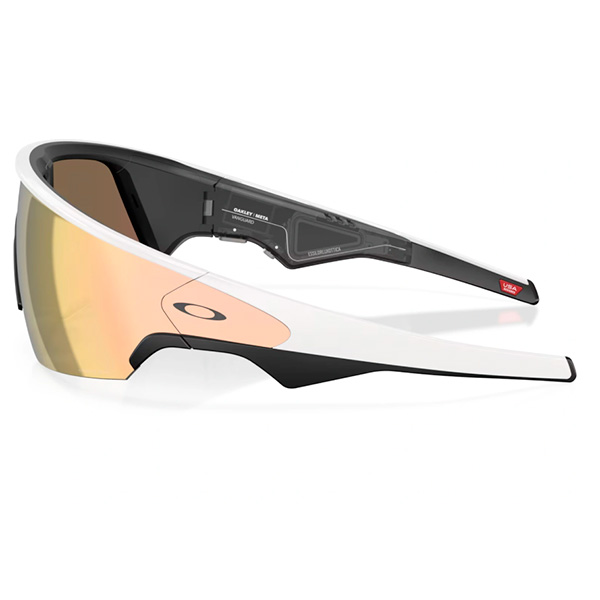 Умные очки Oakley Meta Vanguard 0W8001 корпус "Белый", линзы "Prizm, Розовое-золото" — изображение 4