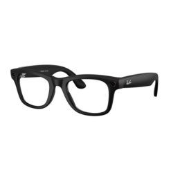 Умные очки Ray-Ban Wayfarer RW4012 (2-поколение) корпус "Матовый черный"/ линзы "Прозрачные", Размер L (53mm)