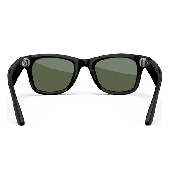 Умные очки Ray-Ban Wayfarer RW4012 (2-поколение) корпус "Черный, глянцевый", линзы "G15 Зеленые", Размер L (53mm) — изображение 4