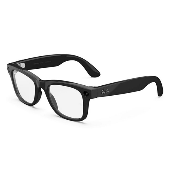 Умные очки Ray-Ban Wayfarer RW4012 (2-поколение) корпус "Черный, глянцевый", линзы "Графитово-зеленые, фотохромные", Размер M (50mm) — изображение 2