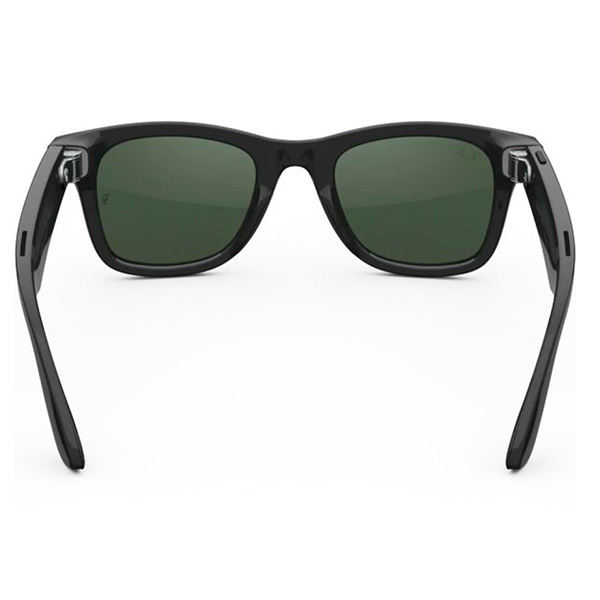 Умные очки Ray-Ban Wayfarer RW4012 (2-поколение) корпус "Черный, глянцевый", линзы "Графитово-зеленые, фотохромные", Размер M (50mm) — изображение 5