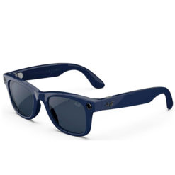 Умные очки Ray-Ban Wayfarer RW4012 (2-поколение) корпус "Космический синий, глянцевый", линзы "Сапфировые, фотохромные", Размер M (50mm)
