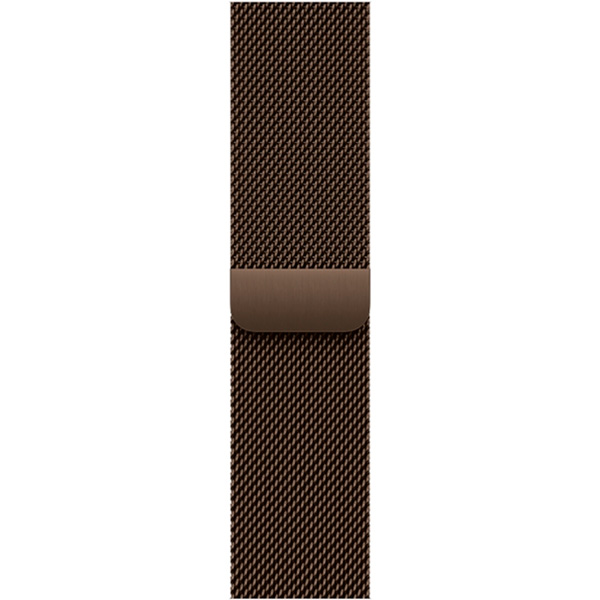Apple Watch Series 12, 42 мм, корпус из алюминия, цвет "Темная-бронза", ремешок Milanese, цвет "Темная-бронза" — изображение 3
