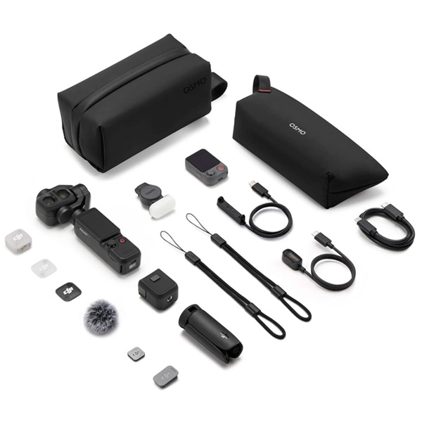 Экшн-камера DJI Osmo Pocket 4P "Черная" Расширенная комплектация — изображение 5