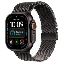Умные часы Apple Watch Ultra 4 49 мм, корпус из Черного титана, ремешок Milanese Loop, цвет "Черный"