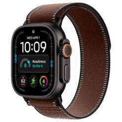 Умные часы Apple Watch Ultra 4 49 мм, корпус из Черного титана, ремешок Trail Loop, цвет "Коричневый"