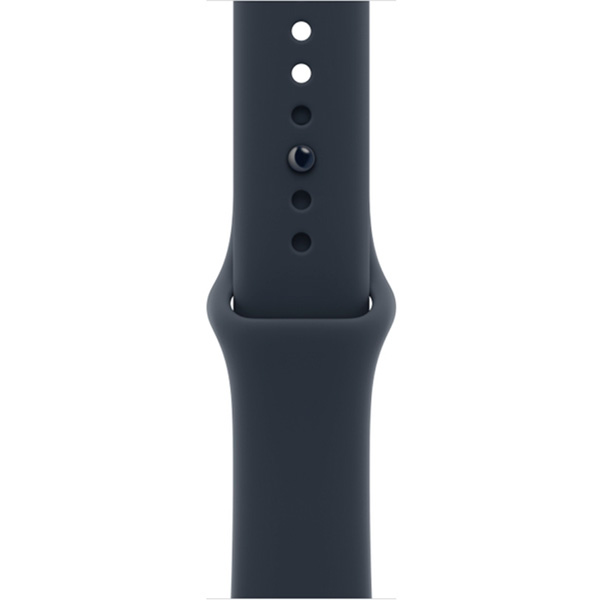 Apple Watch Series 12, 42 мм, корпус из керамики, цвет "Темно-синий", спортивный ремешок, цвет "Темно-синий" — изображение 3