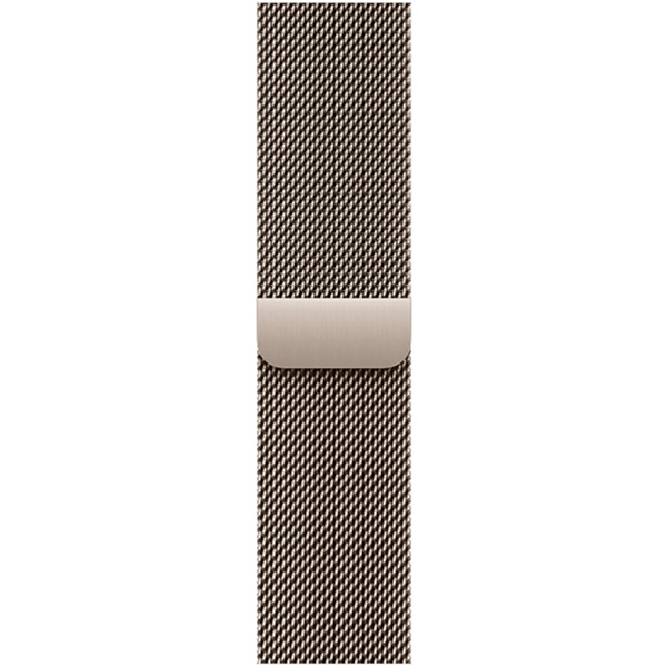 Apple Watch Series 12, 46 мм, корпус из титана, цвет "Натуральный", ремешок Milanese, цвет "Натуральный" — изображение 3